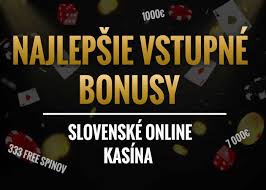 Bonus za registráciu bez vkladu Využite skvelé ponuky online kasín